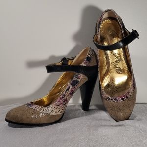 Naughty Monkey Women's BoHo Heels